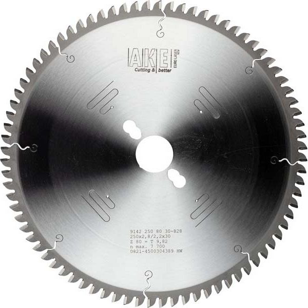 MTR-55 Lame de scie circulaire aluminium 300 X 3,2/2,5 Z=96 TF Neg.